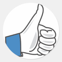 Congrats and Good Luck.  We like this! Round Stickers