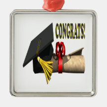 Congrats Christmas Ornament