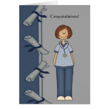 Congratulations Nurse Graduate Greeting Cards