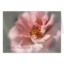 Congratulations On The Renewal Of Your Vows - Rose cards