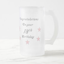 Congratulations On your 18th Birthday Mug