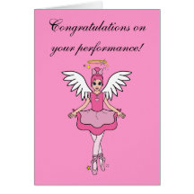 Congratulations on Your Dance Recital Angel Cards