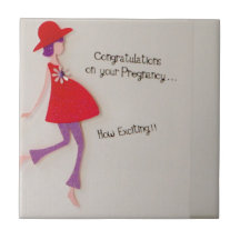 congratulations on your pregnancy! tiles