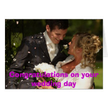 Congratulations on your weddin... greeting cards