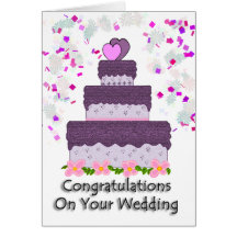 Congratulations On Your Wedding Card
