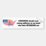Congress should wear uniforms bumper sticker