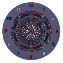 Connected Independence Day Clock