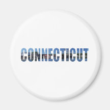 Connecticut Refrigerator Magnet