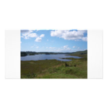 Connemara Lake Personalized Photo Card