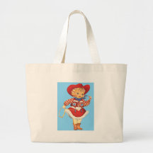 Connie Cowgirl Canvas Bag