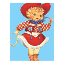 Connie Cowgirl Postcards