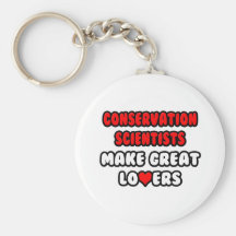 Conservation Scientists Make Great Lovers Key Chains