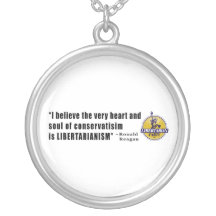 Conservatism Quote by President Ronald Reagan Custom Jewelry