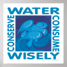 Conserve Water Print