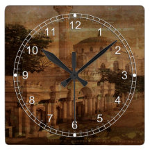 Constantinople Square Wallclocks