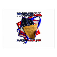 ConstiLib Democrat Postcards