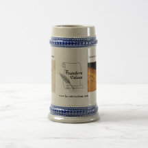 Constitution/Declaration Commemorative Stein Coffee Mug