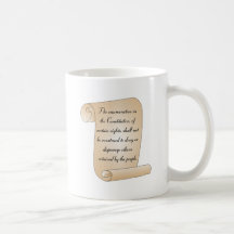 Constitutional Amendment 9 Coffee Mugs