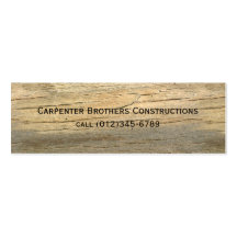 construction business card