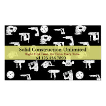 construction business card