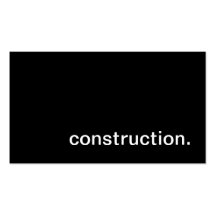 Construction Business Card