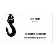 construction business card template