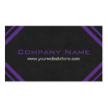 Construction Business Cards in Purple