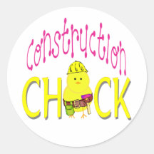 Construction Chic Stickers