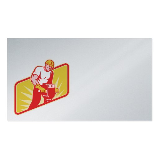 construction engineer carpenter business card