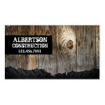 Construction Handyman Business Card