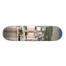 Construction In Sarande Town In Albania Skate Board