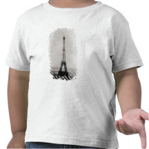 Construction of the Eiffel Tower Shirts