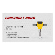 Construction Tool Construct Build Business Card