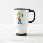 Construction Worker with Hammer Mug