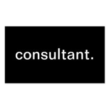 Consultant Business Card Templates