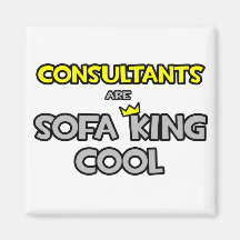 Consultants Are Sofa King Cool Magnet
