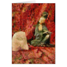 Contemplation Greeting Cards