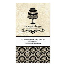 Contemporary Bakery Business Cards