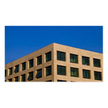 contemporary office building business card templates