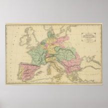 Continental Europe Poster