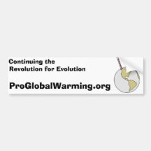 Continuing the Revolution for Evolution Bumper Stickers
