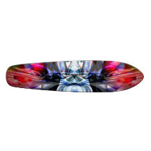 Convergence Abstract Skateboard