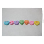 Conversation Hearts 3 Card