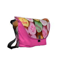 Conversation Hearts Messanger Bag Messenger Bags