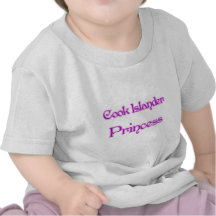 Cook Islander Princess T-shirts