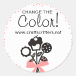 cookie cupcake bouquet baking gift tag stickers 2
