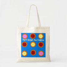 Cookies Budget Tote Canvas Bags