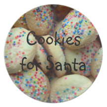 Cookies For Santa Plate