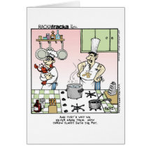 Cooking Lobster Greeting Card