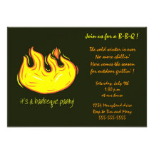 Cookout -barbeque invites